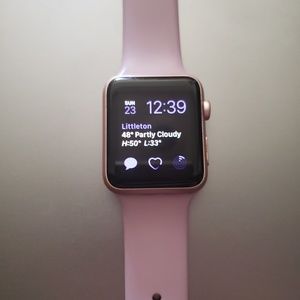 Apple Watch series 1 rose gold